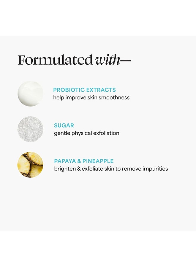 تولا مقشر سكر بالتقشير المحترف للعناية بالبشرة - مقشر للوجه، يقشر بلطف باستخدام السكر، والبابايا، ومستخلصات البروبيوتيك للحصول على بشرة أكثر نعومة وإشراقًا. - Image 5