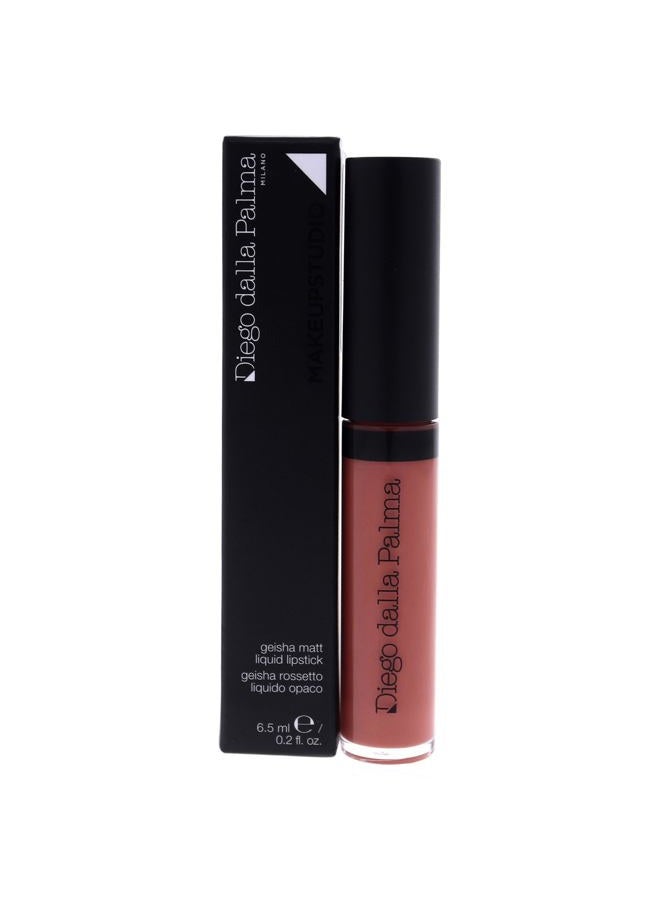 Diego dalla Palma Makeupstudio Geisha Matt Liquid Lipstick - Incredibly Creamy Texture - Non-Dusty Matte Finish - Soft And Luscious Lips - Hyper-Velvety And Intense Color - 01 Vintage Kimono - 0.2 Oz - Image 1