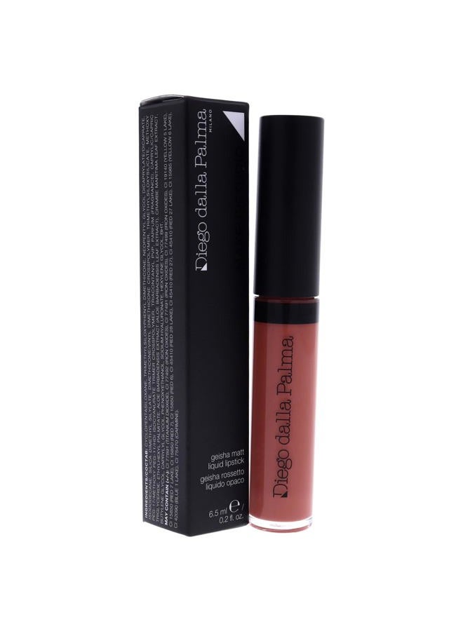 Diego dalla Palma Makeupstudio Geisha Matt Liquid Lipstick - Incredibly Creamy Texture - Non-Dusty Matte Finish - Soft And Luscious Lips - Hyper-Velvety And Intense Color - 01 Vintage Kimono - 0.2 Oz - Image 3