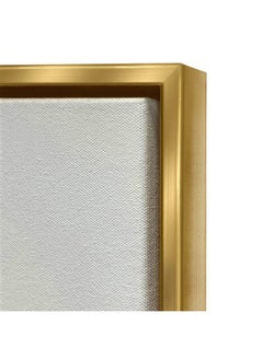Stupell Industries Anything Possible With Lipstick Glam Makeup Inspiration Floating Framed Wall Art, Design By CAD Designs  - Image 3