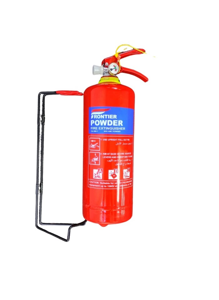 Generic 2kg Fire Extinguisher- Dry Chemical Powder, for cars and kitchen ,Extremely Safe and Long Service, Very good insulating properties, easy to handle and operate  - Image 1