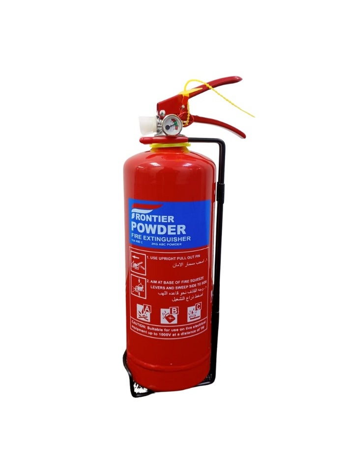 Generic 2kg Fire Extinguisher- Dry Chemical Powder, for cars and kitchen ,Extremely Safe and Long Service, Very good insulating properties, easy to handle and operate  - Image 2