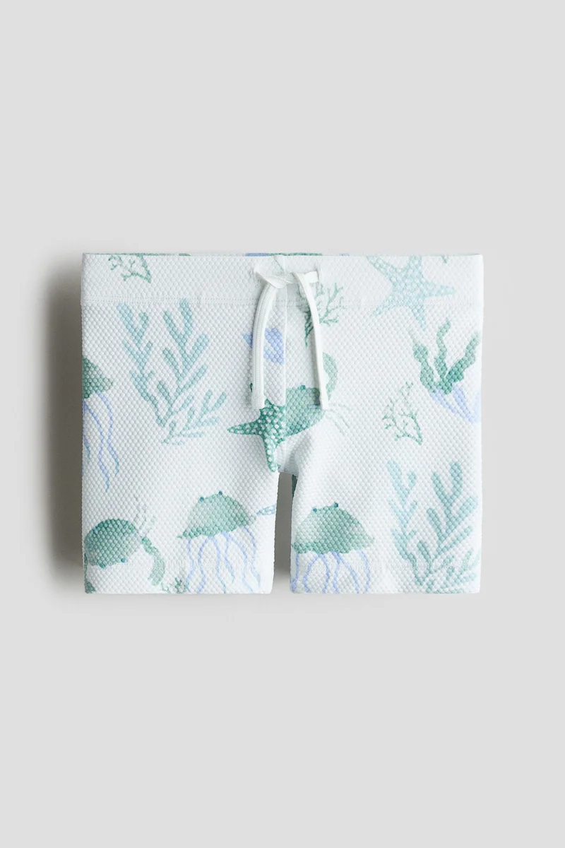 H&M Patterned swimming trunks