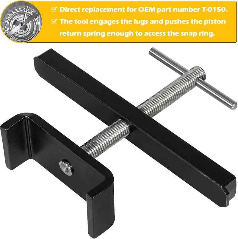 Bonbo T-0150 Rear Clutch Housing Spring Compressor Transmission Tool - Low & Reverse Clutch Spring Compressor Perfectly Compatible with GM Powerglide ALGP - Image 3