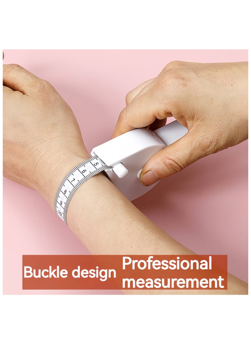 DRAVEN - GG - Tape Measures，Body Measuring Tape  Automatic Retractable Tape Measure , Self Retractable Three Circumference Ruler, Sewing Ruler, Waist Ruler, and Tape Measure - Image 1