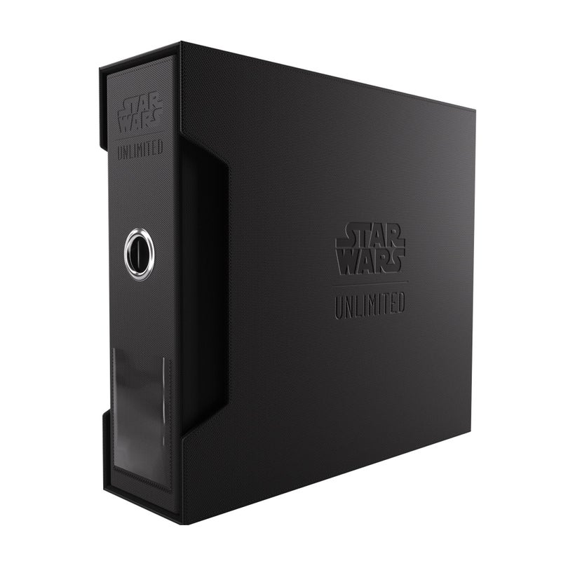 Gamegenic Star Wars Unlimited Premium Cardport XL 24Pocket Slipcase Ring Binder Officially Licensed Storage for Masterset Collection Hexafyber Surface Stackable Design Made by Gamegenic - Image 2