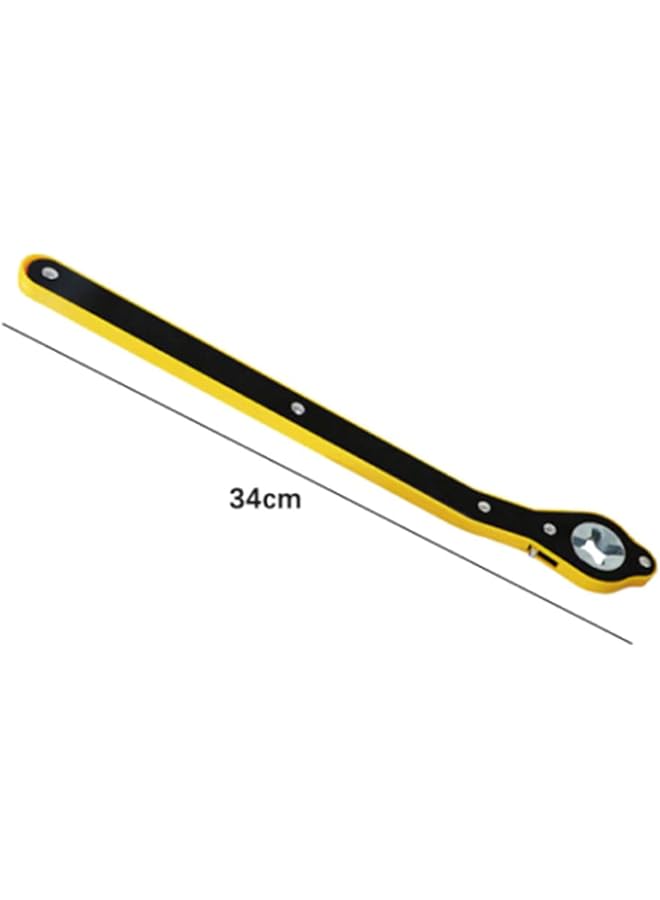 كاست ويف مفتاح ربط موفر للعمالة للسيارات، مقبض رافعة مقصية، مفتاح ربط عجلات الإطارات، مفتاح ربط متقاطع، أدوات صيانة السيارات (مجموعة واحدة) - Image 2