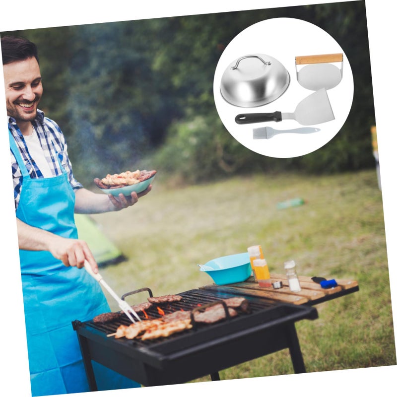 Ergonomic Burger Press Patty Maker Tool for BBQ Grilling and Outdoor Cooking - Image 5
