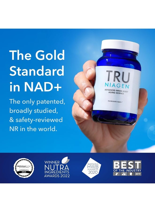 TRU NIAGEN - Patented Nicotinamide Riboside NAD+ Supplement