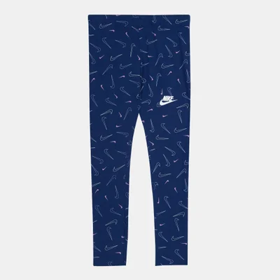 Nike Kids' Sportswear Favorites Allover Print Leggings