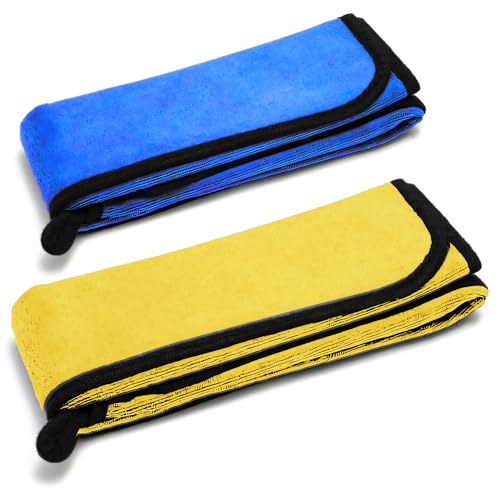 MIORAH Microfiber Cleaning Cloth for Car & Home | Ultra Soft Dusting & Glass Cleaning Cloth – Lint-Free & Reusable (35X75Cm-2Pc) - Image 1