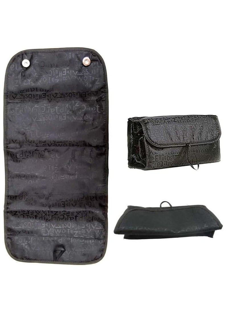 Rubik Hanging Roll Travel Toiletry Bag Large Capacity - Image 3