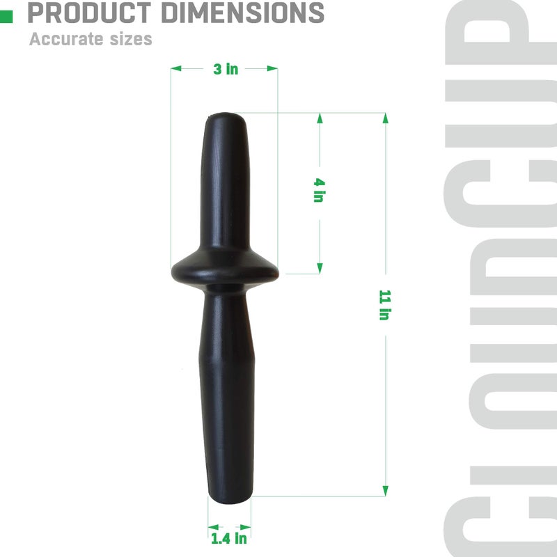 CloudCUP Plunger Replacement Blender Parts for Vitamix Tamper Low Profile Professional Series Pro 750 5300 7500 Blender Parts Accessories  Low Profile Container 64 Oz  40 Oz - Image 3