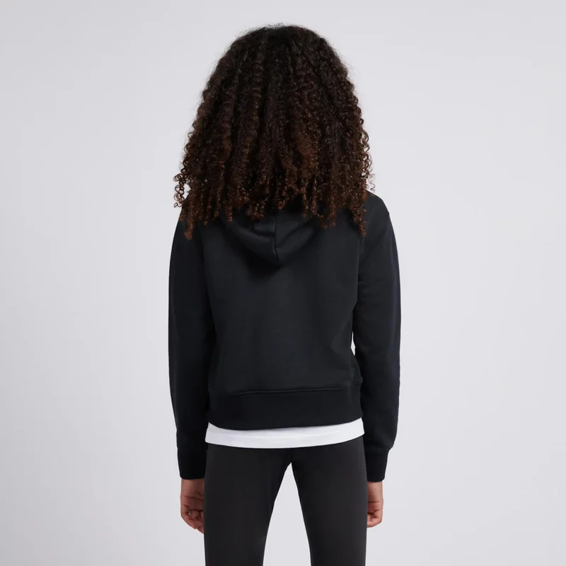 New Balance Black FT Stacked Logo Hoodie for Women | Best Price UAE
