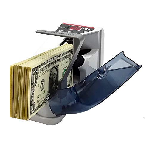 Smars® V30 LED Display Mini Portable Handy Use Battery/Plug Money Counter Machine for Cash and Banknote Currency Bill Countier - Image 2