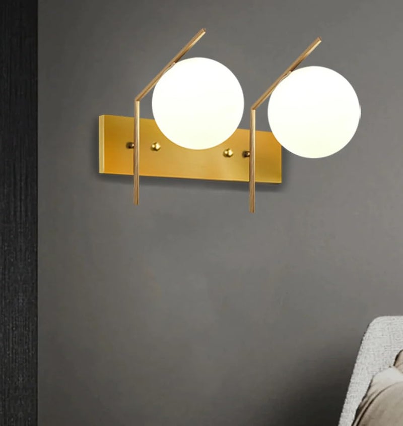 kinis Double Shade Surface Mounted Inclined Design Wall Light/Wall Lamp/Wall Sconces for Living Room Wall Lamp for Bedroom Wall Light to Décor (with Bulb) - Image 5