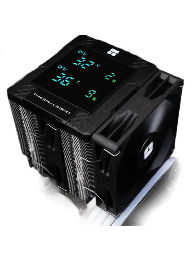 Thermalright Thermalright Peerless Assassin 120 Digital Black Cpu Air Cooler With Six Heatpipes And Digital Display Pa120 Digital Black - Image 3