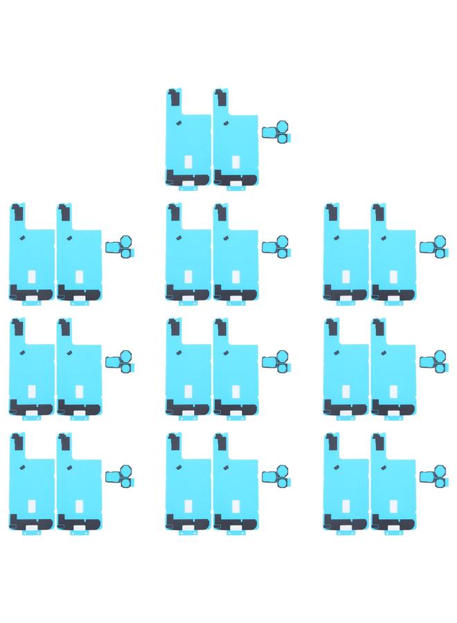 erorex For iPhone 16 Pro Max 10pcs Back Cover Heat Sink Black Sticker with Back Camera Sponge Pads - Image 1