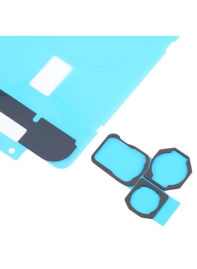 erorex For iPhone 16 Pro Max 10pcs Back Cover Heat Sink Black Sticker with Back Camera Sponge Pads - Image 4