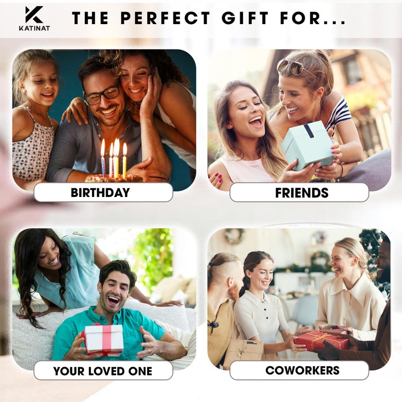 KATINAT Positive Latte Affirmation Jar â€“ 60pcs Cute Emotional Support Lattes â€“ Coffee Gifts for Women, Menâ€“ Birthday Gift, White Elephant Gift for Coworker, Boss, Nurse, Teacher, Teens, Back to School Gifts - Image 4