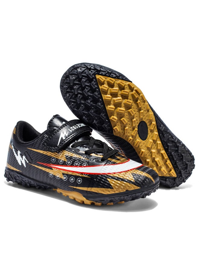 Shuangxing Kids Studded Tf Soccer Shoes Lightweight Durable Professional Training Shoes For Boys And Girls Youth Student Football Cleats For Turf And Grass - Image 3