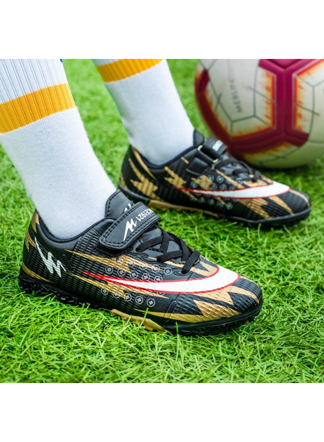 Shuangxing Kids Studded Tf Soccer Shoes Lightweight Durable Professional Training Shoes For Boys And Girls Youth Student Football Cleats For Turf And Grass - Image 5