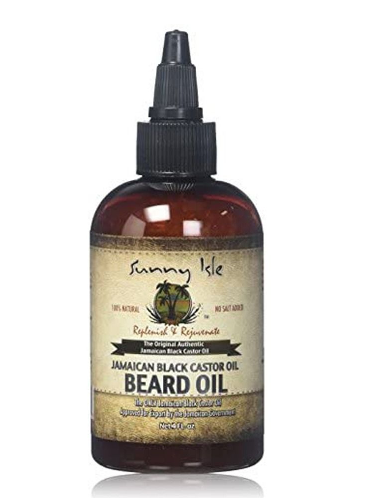 Sunny Isle Jamaican Black Castor Beard Oil 4ounce - Image 3
