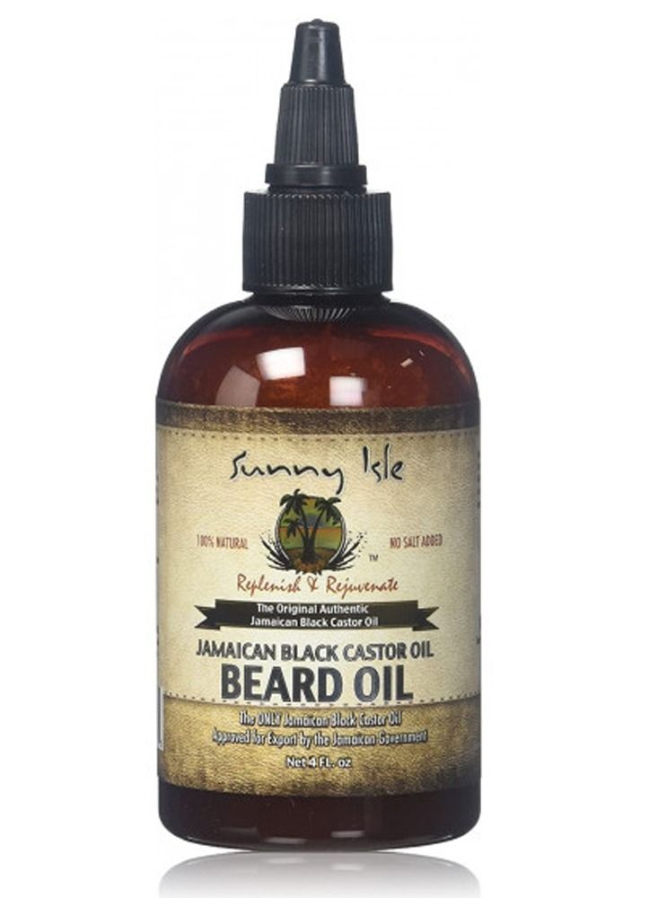 Sunny Isle Jamaican Black Castor Beard Oil 4ounce - Image 1