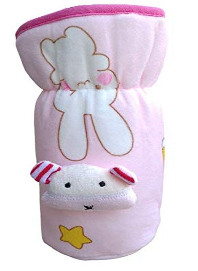 Ganpati Enterprises Newborn Baby Botle Cover / Wide Neck Feeding Bottle Cover / Broad Neck Feeding Bottle Cover (150ml, 200ml, 250ml, 260ml, 330ml- Pink Blue) - Image 3