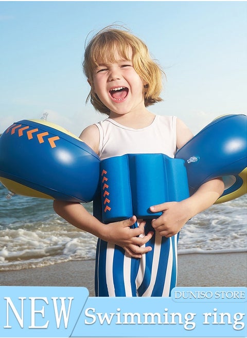 Arm Float for Kids, Inflatable Floating Sleeve Swim Arm Band, Lightweight Swimming Wings Pool Float Vests Sleeves for Children Learn to Swim Training Equipment