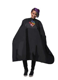 framar FRAMAR Color Cover Salon Cape - Hair Cape with Snap Closure and Rubberized Chest, Cosmetology Supplies and Hair Cutting Cape  - Image 1