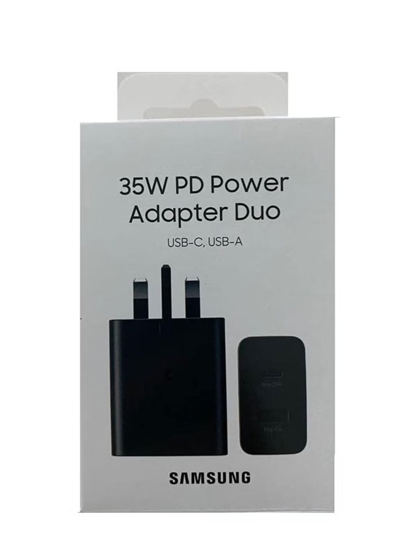 JAJEEK 35W Wall Charger Duo, Fast Charging Dual USB Ports, Compact & Portable Design, Black, Compatible with iPhone, Samsung, Android Devices, Quick Charge for Phones, Tablets, and More - Image 3