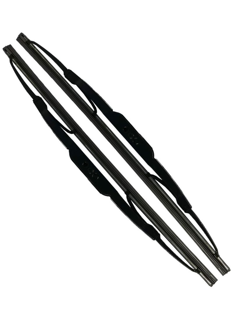 3XR 3XR 2 Pcs Set Car Wiper Blades 16" 400mm Professional GradCar Wiper Blades  - Image 2