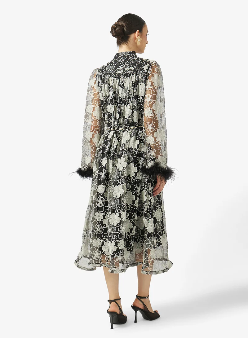 خزانة Lace A-line Dress