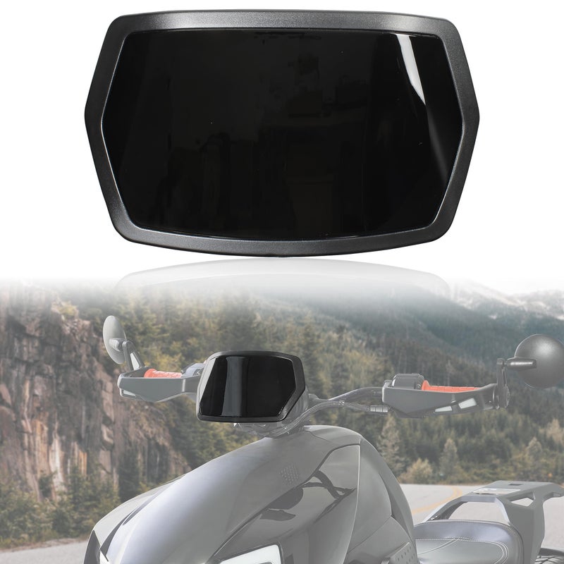 Plastic Gauge Spoiler for Can-Am Ryker, SAUTVS Black Gauge Spoiler Kit for Can Am Ryker 600 900 Sport & Ryker Rally Edition All Models Accessories (1PC, Replace #219400818) Y