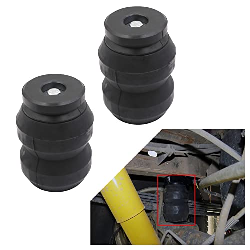 LAFORMO DR1500DQ Ram 1500 Suspension Enhancement System Compatible with 2009-2021 Ram1500 2WD or 4WD, Suspension Rubber Helper Spring Kit can afford Weight Capacity 8600 lbs- truck helper springs - Image 1