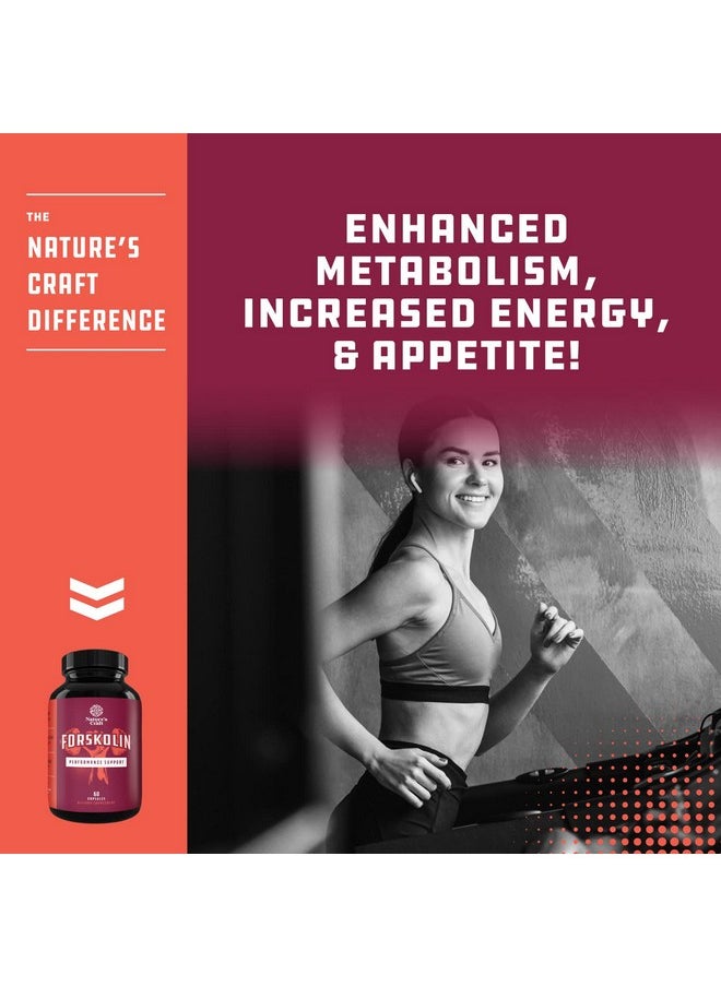 Nature Bound - Forskolin Weight Loss Supplement For Men And Women Burns Body Fat And Boosts Metabolism With Natural Pure Coleus Forskohlii Extract 60 Capsules - Image 1
