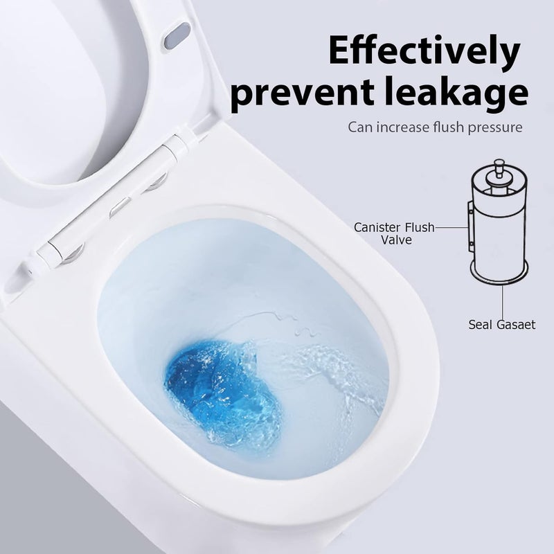Ullnosoo Flush Valve Seal for Kohler, 3 Pack Upgraded Silicone Material Canister Flush Valve Toilet Gasket Replacement Parts for K-GP1059291, Easy to Install and Uninstall - Image 4