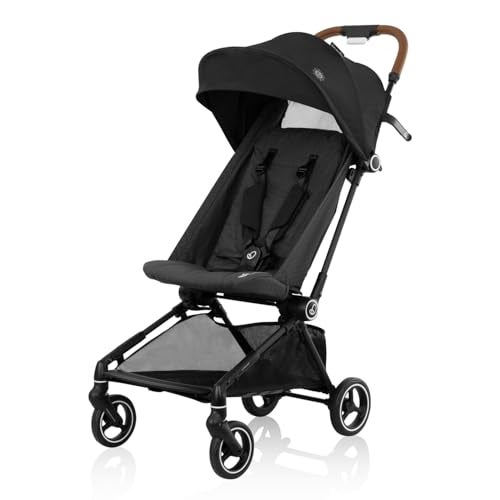 Evenflo Hummingbird Ultra-Lightweight Carbon Fiber Stroller (Crest Gray) - Image 1
