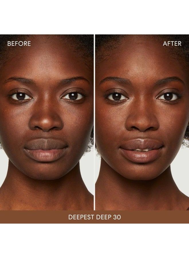 bareMinerals Original Loose Powder Foundation SPF 15, Lightweight Mineral Loose Powder Foundation Makeup, Buildable Coverage, Talc Free, Vegan (Deepest Deep 30) - Image 3