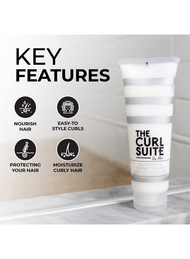 The Curl Suite Conditioner for Curly Hair - Infused with Goji Berry & Red Wine Extracts | Sulfate-Free Conditioner - Anti-Frizz Hydration - Anti-Breakage - Curl Defining Conditioner (8 OZ) - Image 3