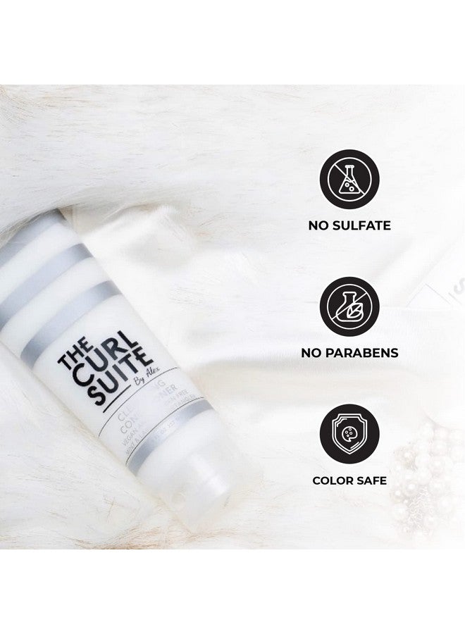 The Curl Suite Conditioner for Curly Hair - Infused with Goji Berry & Red Wine Extracts | Sulfate-Free Conditioner - Anti-Frizz Hydration - Anti-Breakage - Curl Defining Conditioner (8 OZ) - Image 5