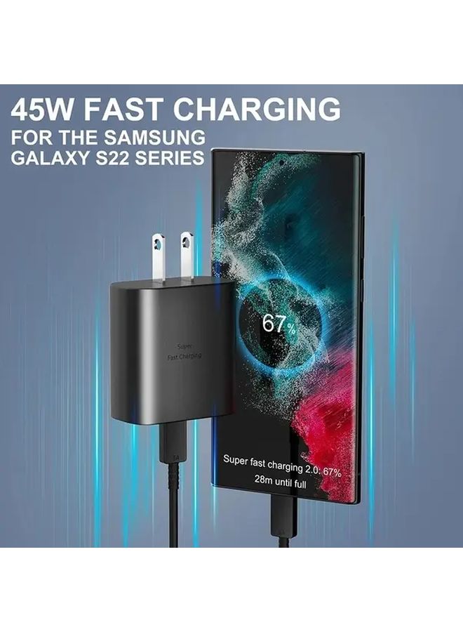 45W Fast Charging Cable 5A PD 39.37 Inch Fast Durable Phone Charger Black - Image 5