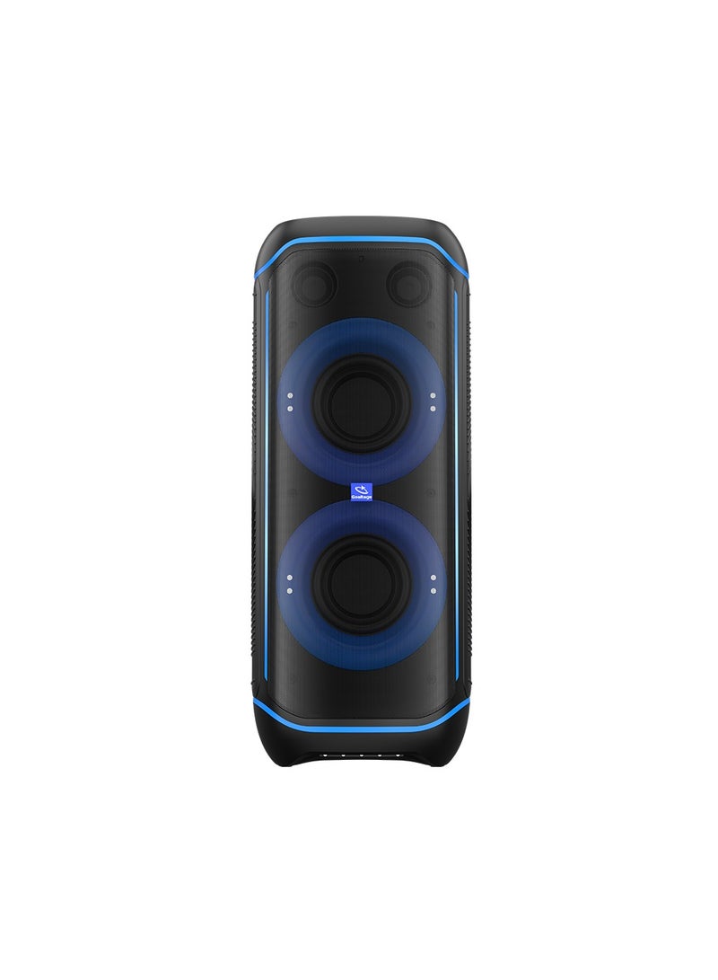 Goaltage SuperBeat Party Speaker 4000W including Remote Control and Wireless Microphone with High-Power Wireless Bluetooth Connection - Image 1