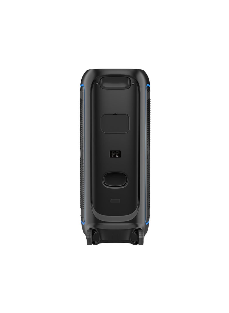 Goaltage SuperBeat Party Speaker 4000W including Remote Control and Wireless Microphone with High-Power Wireless Bluetooth Connection - Image 3