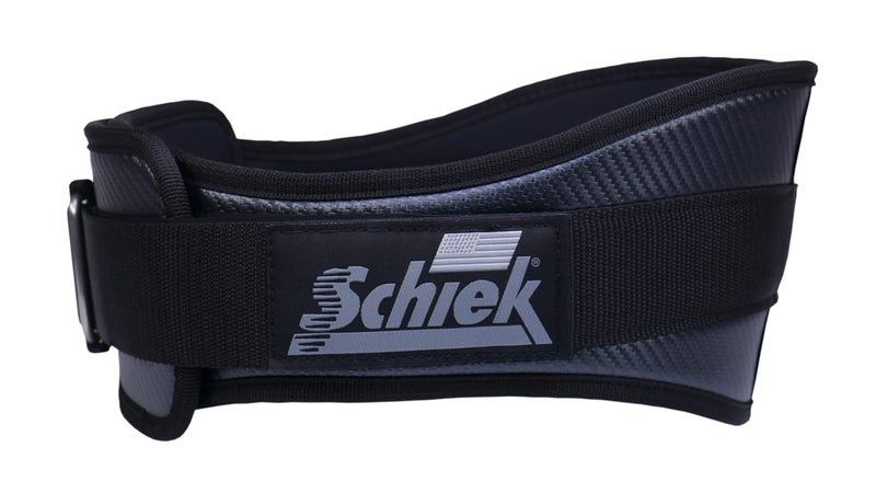 Schiek Sports 3004 Carbon Fiber Lifting Belt Power Lifting Gym Belts for Lower Back Support - Image 2