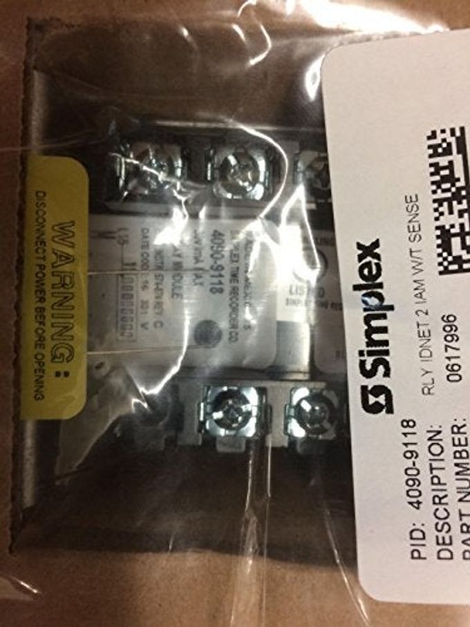 Simplex 4090-9118 Adressable Relay Module With T-Sensor - Image 2