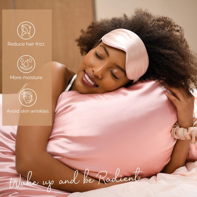 Yanibest Satin Pillowcase, King Size Pillow Cases Set of 2 - Silk Pillow Cases for Hair and Skin with Zipper, Silk Pillow Cases King for 20"x36", Exquisite Packaging for Women Men - Image 5