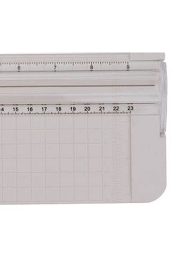 NIBEMINENT Multi-Functional A5 Paper Cutter White - Image 2