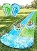 JOYIN 225FT Water Slide and 2 Inflatable Boards Extra Long Heavy Duty Double Lawn Waterslide with Sprinkler for Kids Adults Backyard Summer Water Toy Outdoor Fun Blue Green - Image 3